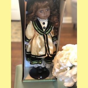 NWT | Vintage Porcelain Doll